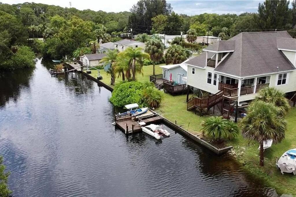 4Br Private Dock, Warm Spring Canal, Kayaks, Canoe Hudson Eksteriør billede