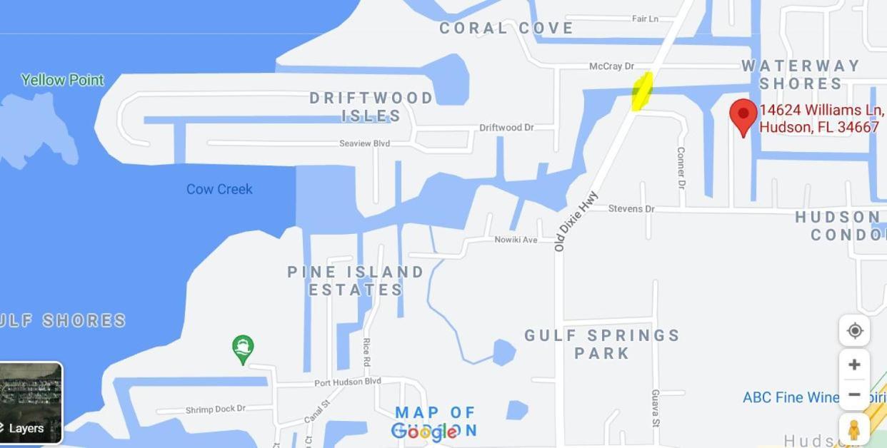 4Br Private Dock, Warm Spring Canal, Kayaks, Canoe Hudson Eksteriør billede